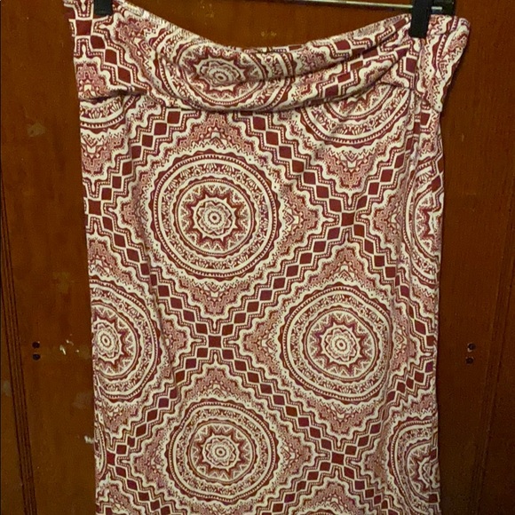 rue21 boho print Maxi skirt (Jr) - Picture 4 of 5